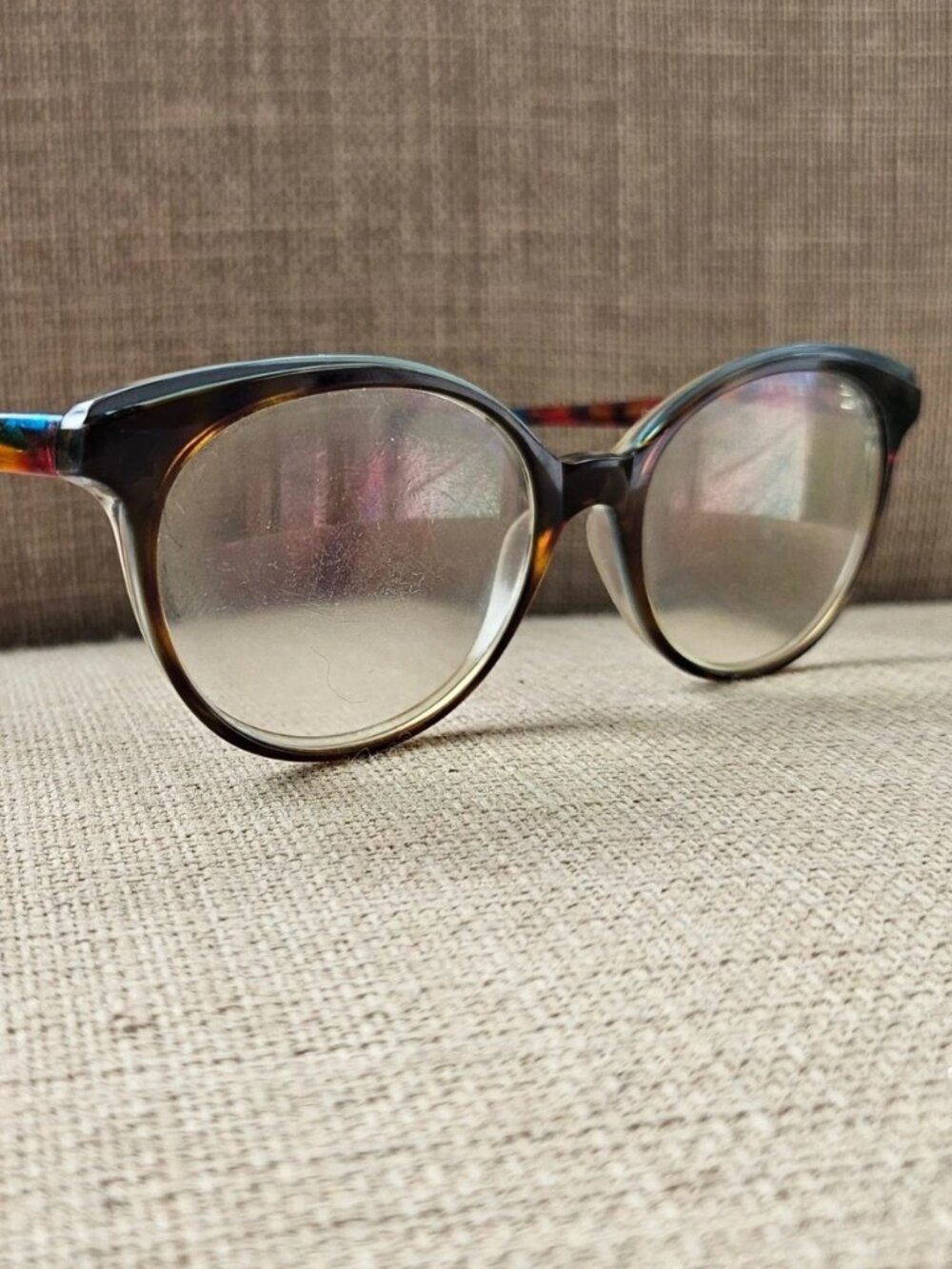 Jean Lafont Paris Women Eyeglasses CAPRI 675 Brown Tortoise Eyewear Made France